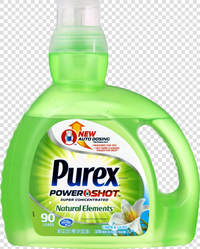 Purex Powershot Linen  amp  Lillies Liquid Laundry Detergent    Seedless Fruit  HD Png DownloadTransparent PNG