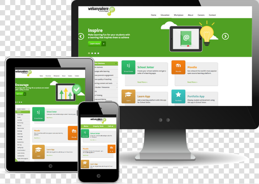 Examples Of Responsive Design   Adaptive Web Page  HD Png DownloadTransparent PNG