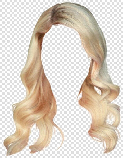 Blonde Wig Png   Transparent Blonde Hair Wig  Png DownloadTransparent PNG