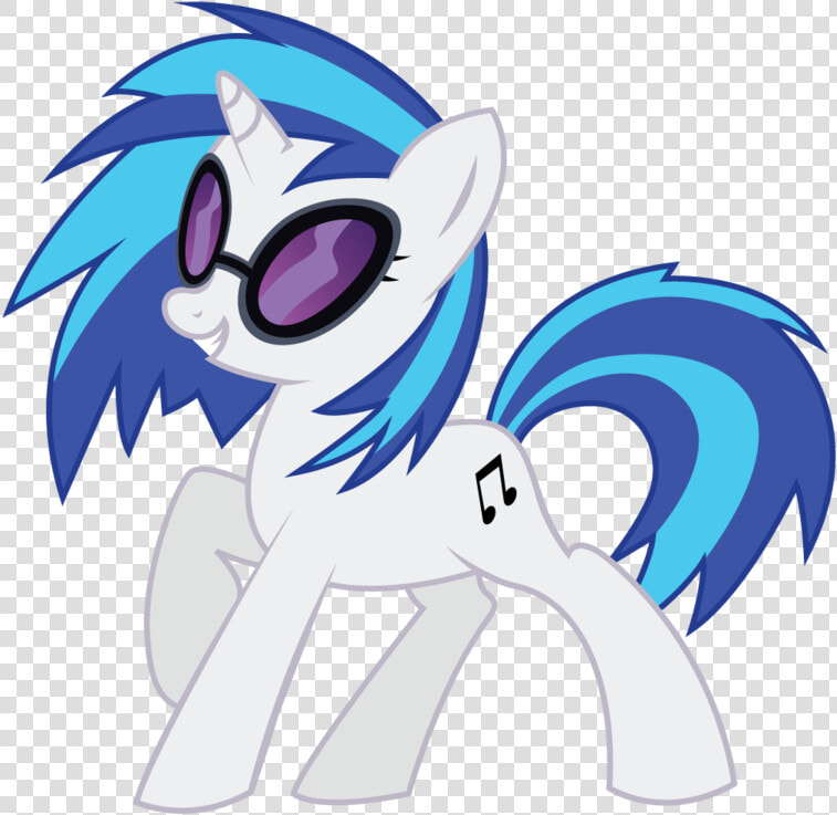 Transparent Red Eyes Png   Mlp Vinyl Scratch With Glasses  Png DownloadTransparent PNG