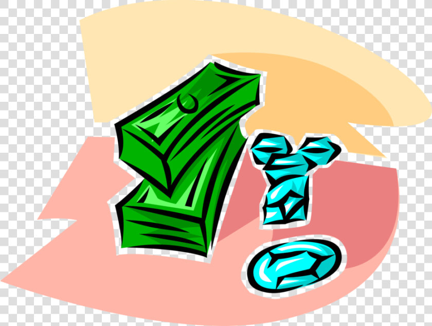 Vector Illustration Of Stacks Of Cash Money Dollars   Illustration  HD Png DownloadTransparent PNG