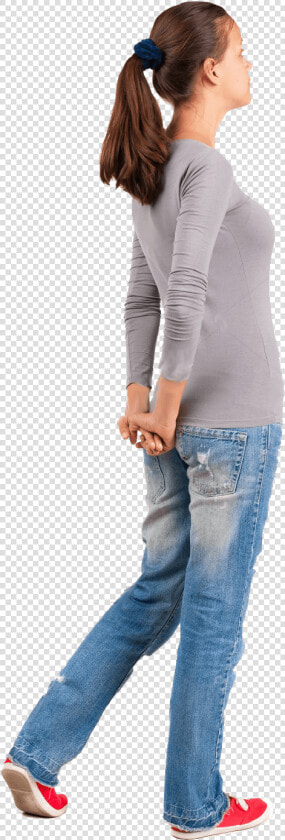 Woman Back View Png   Png Download   Woman Standing Back Png  Transparent PngTransparent PNG