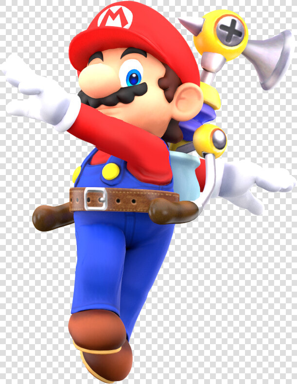 Mario Playing Png Image   Super Mario Sunshine Mario Png  Transparent PngTransparent PNG