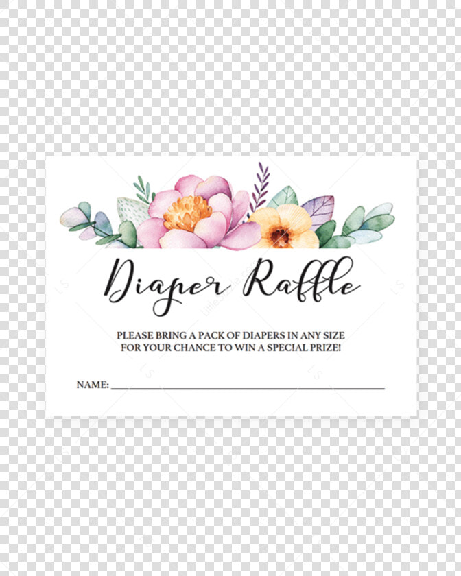 Transparent Raffle Ticket Clipart   Diaper Raffle Ticket Template  HD Png DownloadTransparent PNG