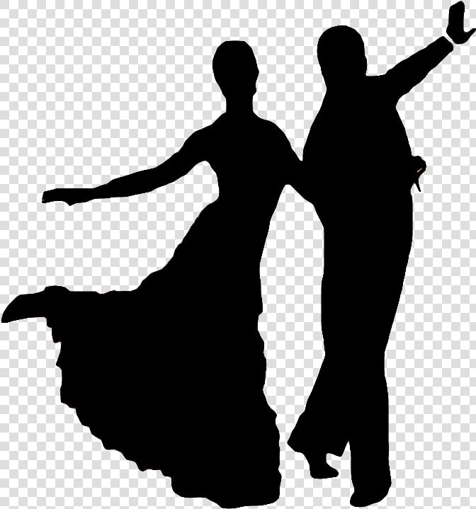 Transparent Salsa Dance Clipart   Ballroom Dancing Silhouettes Free  HD Png DownloadTransparent PNG