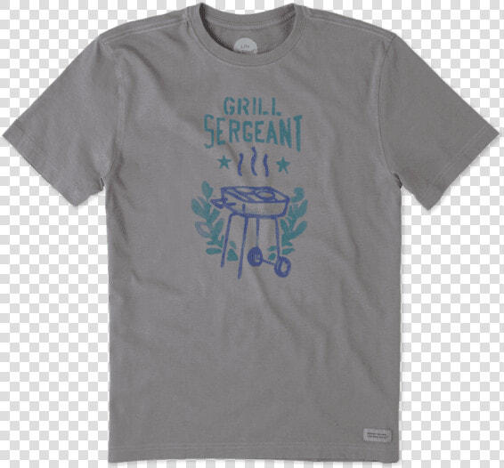 Men S Watercolor Grill Sergeant Crusher Tee   Active Shirt  HD Png DownloadTransparent PNG