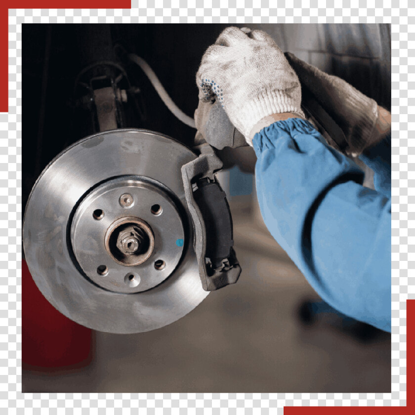 Installing Car Brakes   Brake Pads Check On Car  HD Png DownloadTransparent PNG