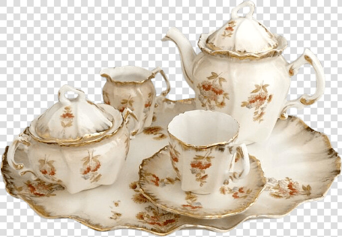 Juego De Té De Porcelana   Tea Set Transparent Background  HD Png DownloadTransparent PNG