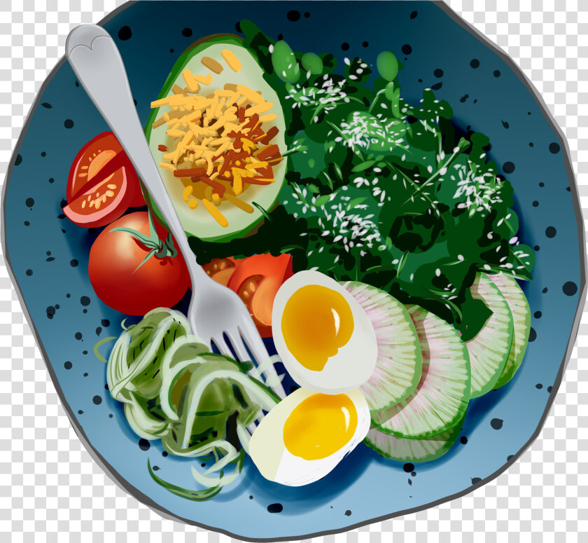 Cartoon Gourmet Illustration Vegetarian Png And Psd   Illustration  Transparent PngTransparent PNG