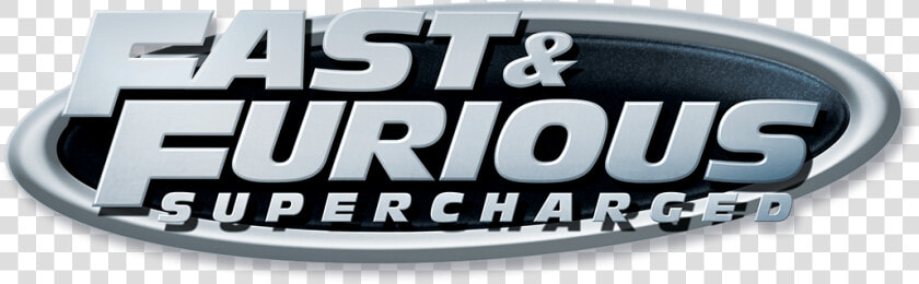 Fast And Furious Supercharged Logo  HD Png DownloadTransparent PNG