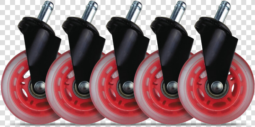 Casters Red   Pelituolin Pyörät  HD Png DownloadTransparent PNG