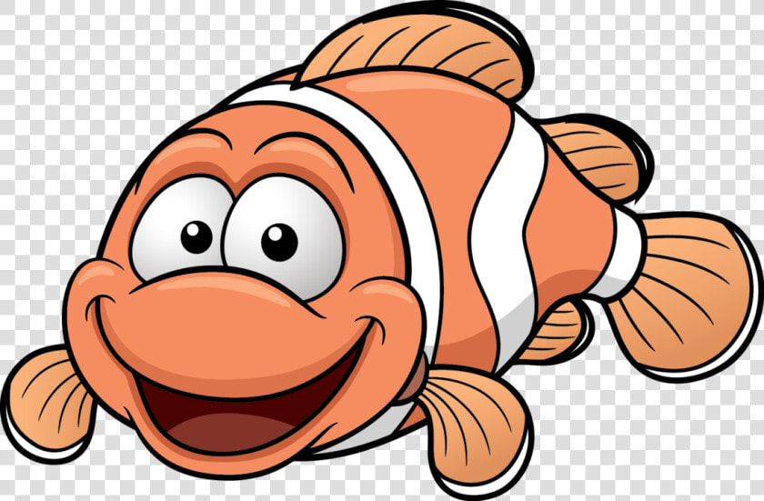 Unassisted Climb Out Of The Pool   Clown Fish Cartoon  HD Png DownloadTransparent PNG