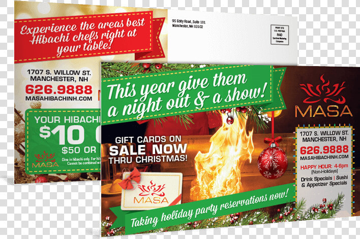 Masa Holiday Direct Marketing Seasonal Campaigns   Flyer  HD Png DownloadTransparent PNG