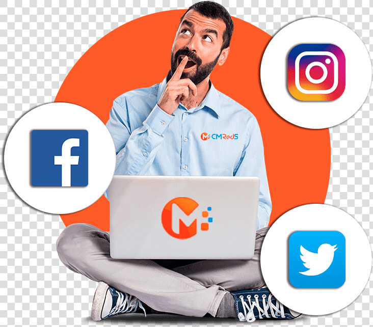 Community Manager Cmreds   Surprise Man  HD Png DownloadTransparent PNG