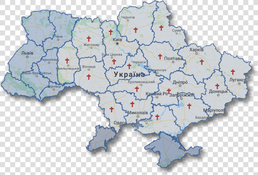 Map Of Ukraine   Карта України Голодомор  HD Png DownloadTransparent PNG