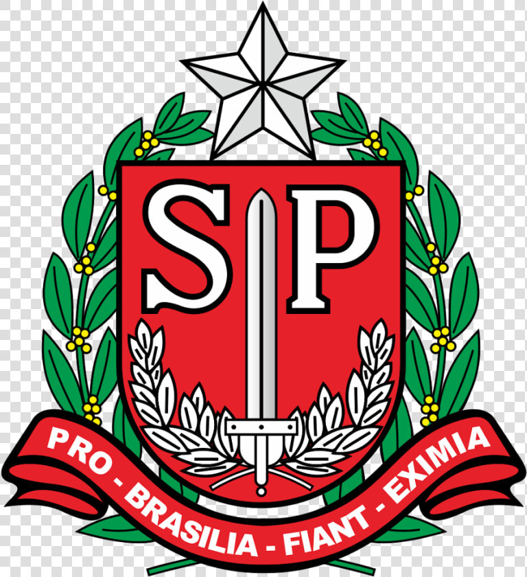 Brasao De Armas Do Estado De Sao Paulo Logo Vector   Secretaria Da Fazenda  HD Png DownloadTransparent PNG