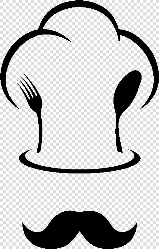 Sticker Toque De Chef Et Moustache Clipart   Png Download   Clipart Male Chef Transparent  Png DownloadTransparent PNG