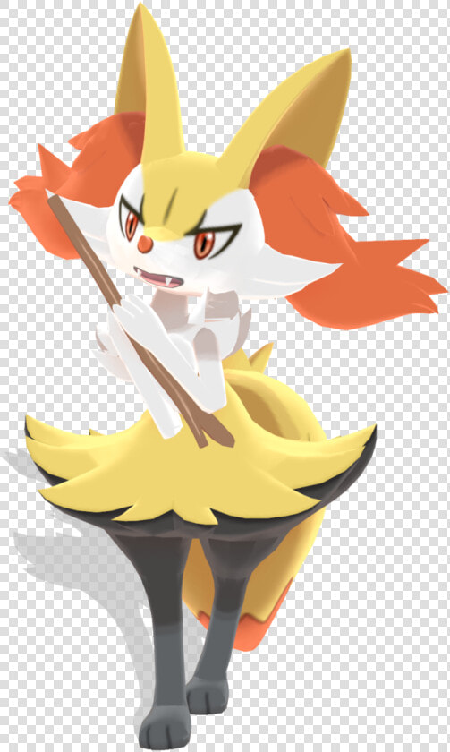 Pokémon X And Y Pikachu Dog Like Mammal Yellow Mammal   Braixen Mmd  HD Png DownloadTransparent PNG