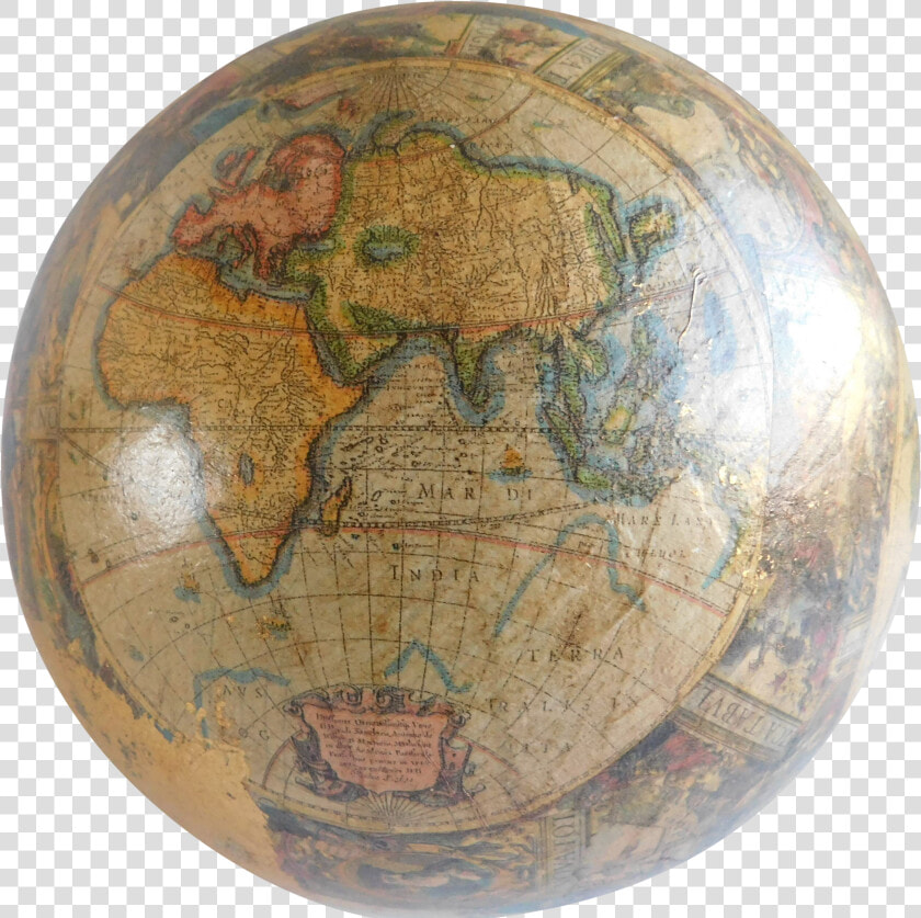 Vintage Papier Mache World  HD Png DownloadTransparent PNG