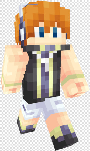 Neku Anime Minecraft Skin  HD Png DownloadTransparent PNG