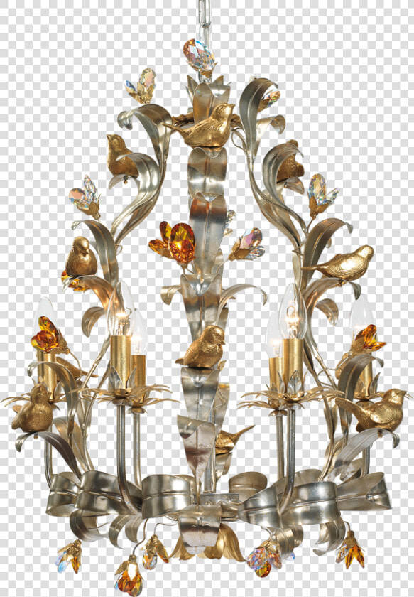 Lampadario Ferro Uccellini  HD Png DownloadTransparent PNG