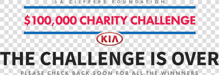 La Clippers Foundation Charity Challenge  HD Png DownloadTransparent PNG