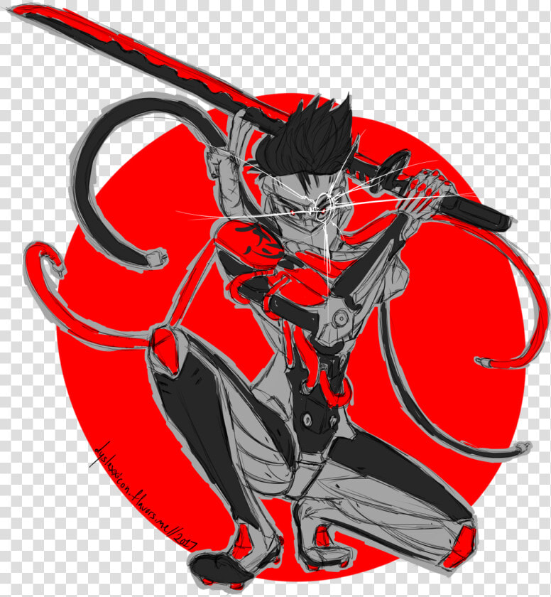 Overwatch Blackwatch Genji X Reader  HD Png DownloadTransparent PNG