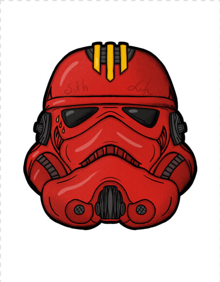 Trooper Stormtrooper Empire Starwars Pen Apple Procreate   Trooper Star Wars Illustration Png  Transparent PngTransparent PNG