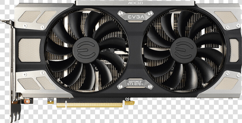 Gtx 1070 Ti Ftw Ultra Silent  HD Png DownloadTransparent PNG