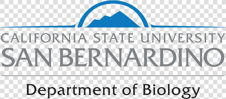 Department Of Biology   California State University  San Bernardino  HD Png DownloadTransparent PNG