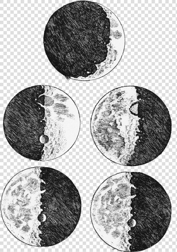 Moon  Hipster  And Grunge Image   Seventeenth Century Map Of Moon  HD Png DownloadTransparent PNG