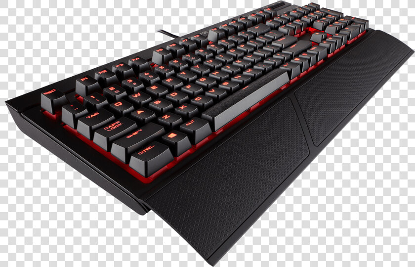 Corsair Gaming K68 Mechanical Keyboard  Backlit Red   Corsair K70 Lux Red  HD Png DownloadTransparent PNG