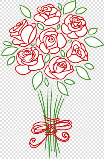 Ramo Flores Dibujo Boceto   Illustration  HD Png DownloadTransparent PNG