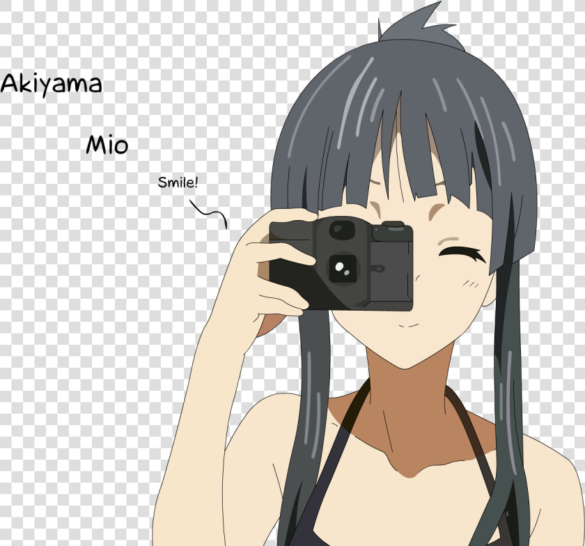 Transparent Mio Akiyama Png   K On Mio Camera  Png DownloadTransparent PNG