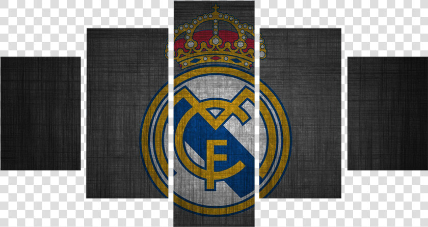 Vintage Real Madrid Flag Class   30cm By 60cm Frame  HD Png DownloadTransparent PNG