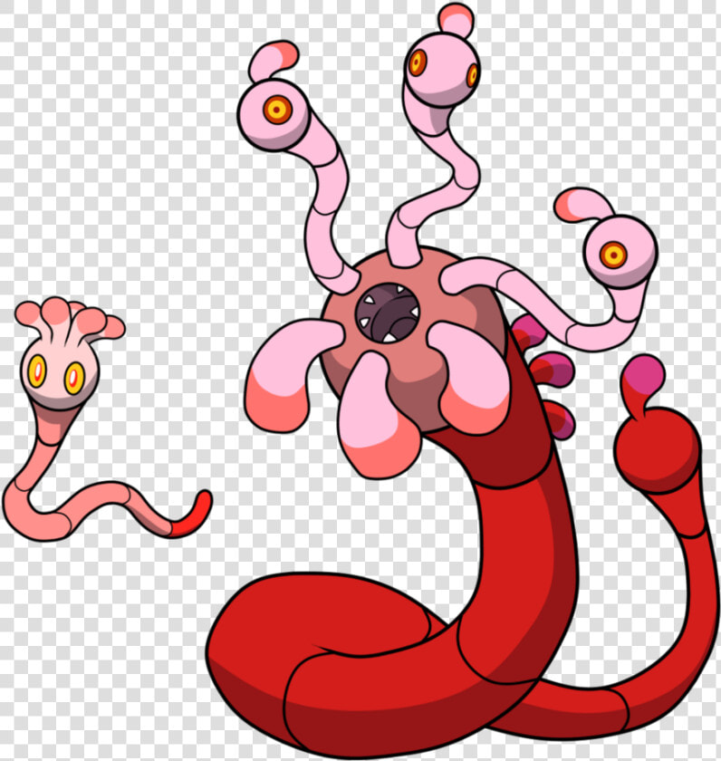 Fakemon Geyser Worm   Cartoon  HD Png DownloadTransparent PNG