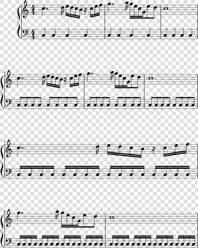 Tubescore Gangnam Style By Rap Psy Sheet Music For   Gangnam Style Tenor Sax  HD Png DownloadTransparent PNG