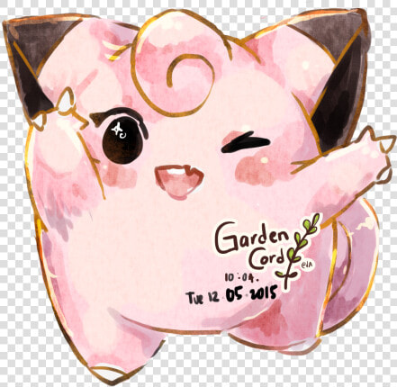 Clefairy   Cartoon  HD Png DownloadTransparent PNG