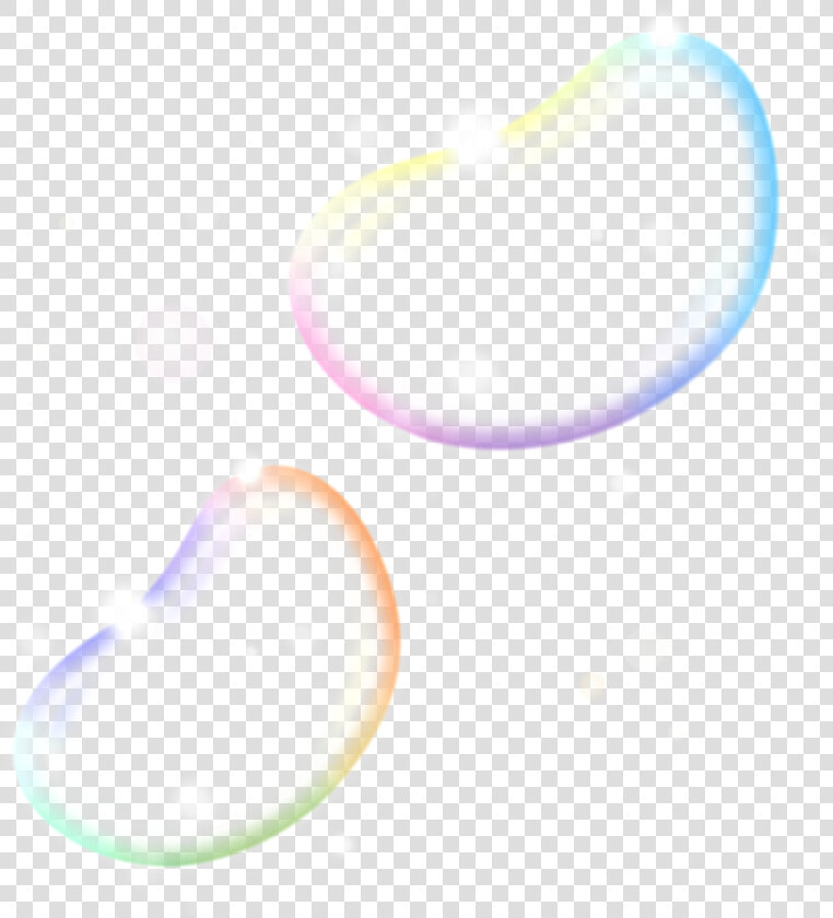  rainbow  jellybean  bubble  bubbles  lighting  colorful   Heart  HD Png DownloadTransparent PNG