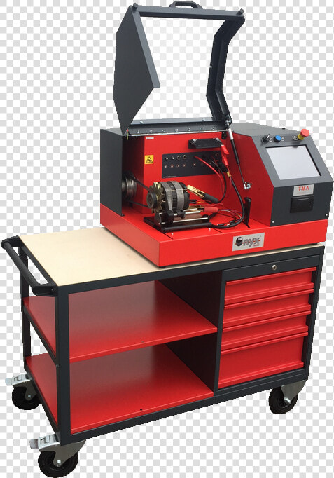 Onyx Tester Alternator 2 Red Trolley   Planer  HD Png DownloadTransparent PNG