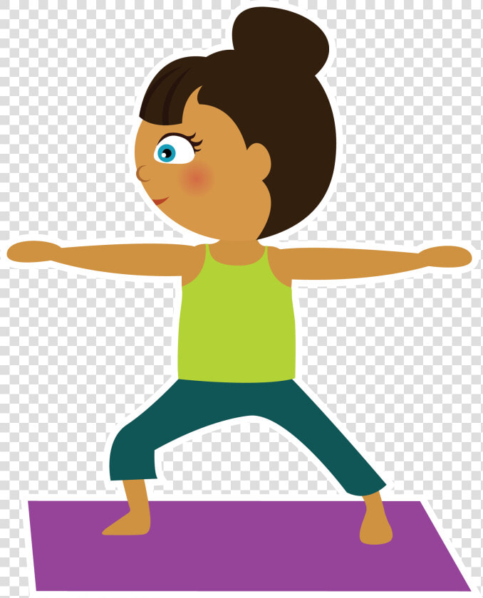 Cute Nude Gals   Clip Art Kids Yoga  HD Png DownloadTransparent PNG