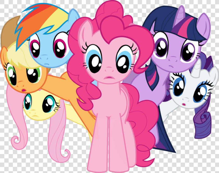 Rarity Twilight Sparkle Rainbow Dash Pinkie Pie Fluttershy   Rainbow Dash Pinkie Pie Little Pony  HD Png DownloadTransparent PNG