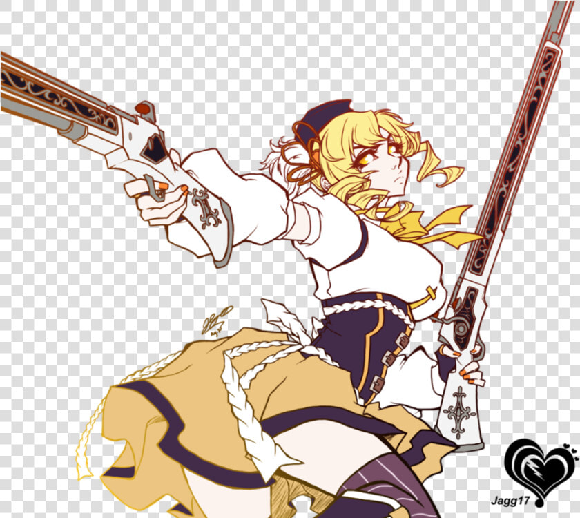 Fanart Mami Tomoe Guns  HD Png DownloadTransparent PNG