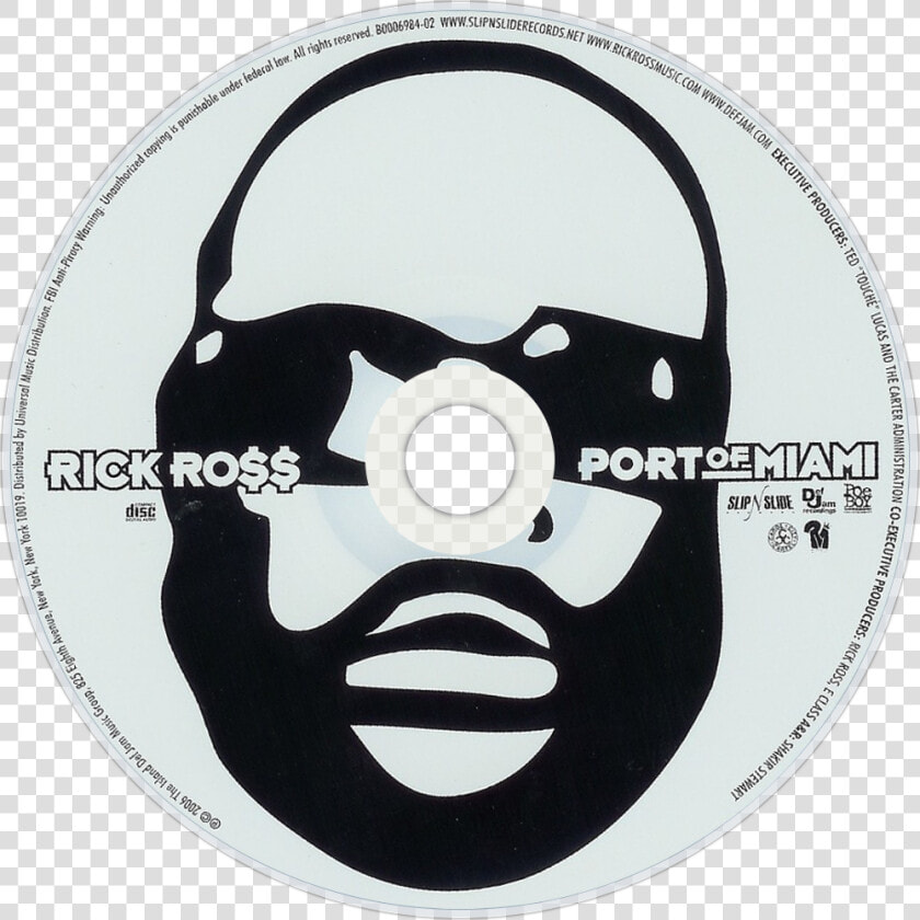 Transparent Rick Ross Png   Rick Ross Port Of Miami Cd  Png DownloadTransparent PNG