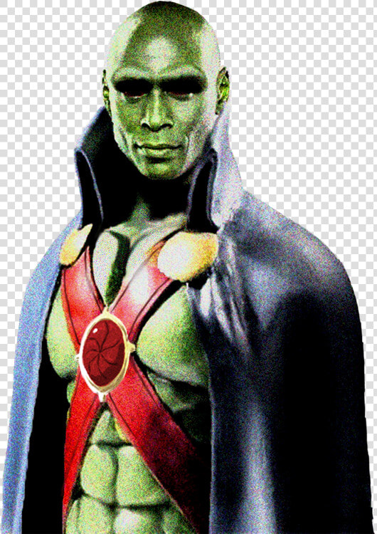 No Caption Provided   Lance Reddick Martian Manhunter  HD Png DownloadTransparent PNG