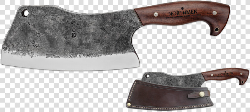 Cleaver detailed   Butchers Knife Set  HD Png DownloadTransparent PNG