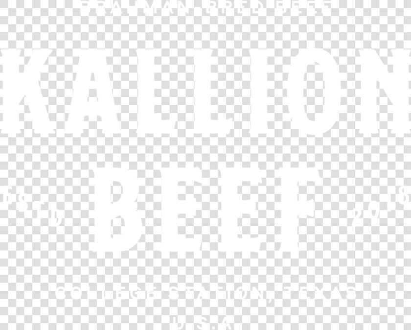 Kallion Beef Logo White Square   Johns Hopkins Logo White  HD Png DownloadTransparent PNG