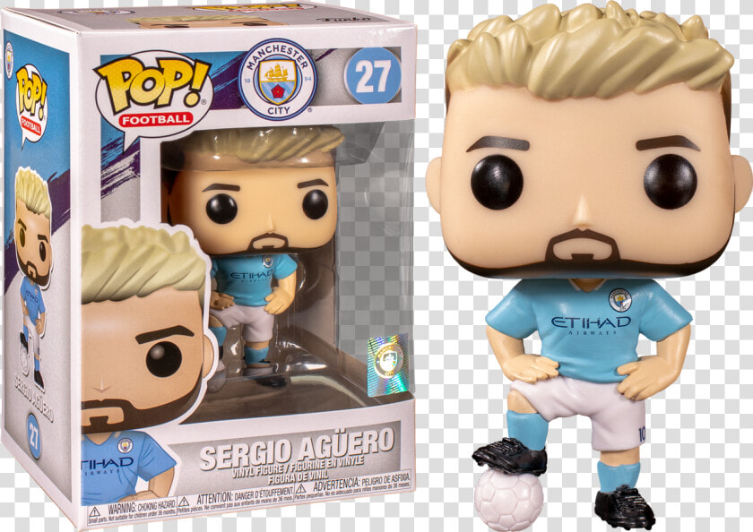 Epl Football   Funko Pop Sergio Aguero  HD Png DownloadTransparent PNG