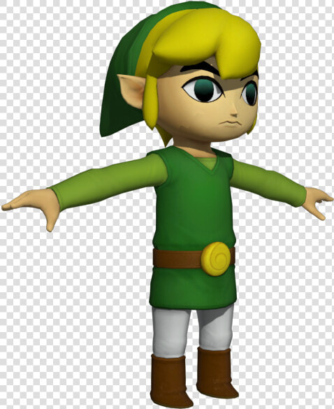 Download Zip Archive   Toon Link T Pose  HD Png DownloadTransparent PNG