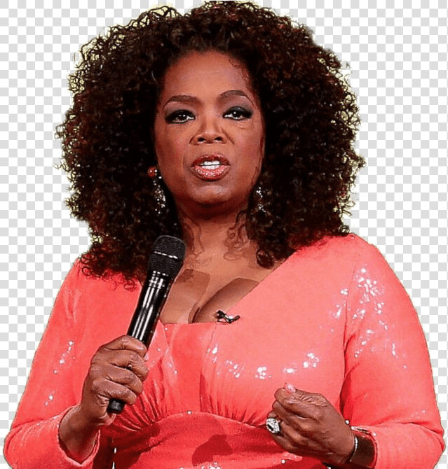 Oprah Winfrey With Microphone Png   Oprah Winfrey  Transparent PngTransparent PNG